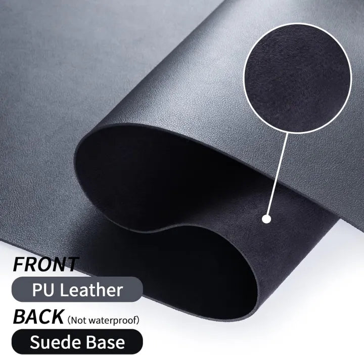 Double Face PU Leather Desk Mat