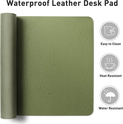 Double Face PU Leather Desk Mat