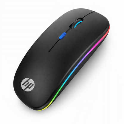 2.4GHz Wireless Optical Mouse USB Rechargeable RGB Cordless Mice For PC Laptops