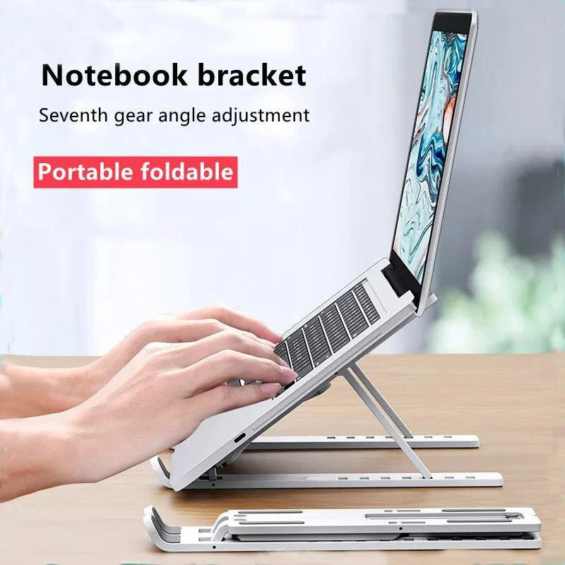 Folding Adjustable Aluminum Laptop Stand