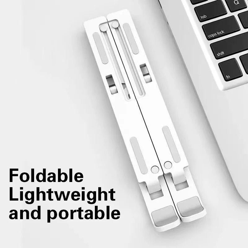 Folding Adjustable Aluminum Laptop Stand