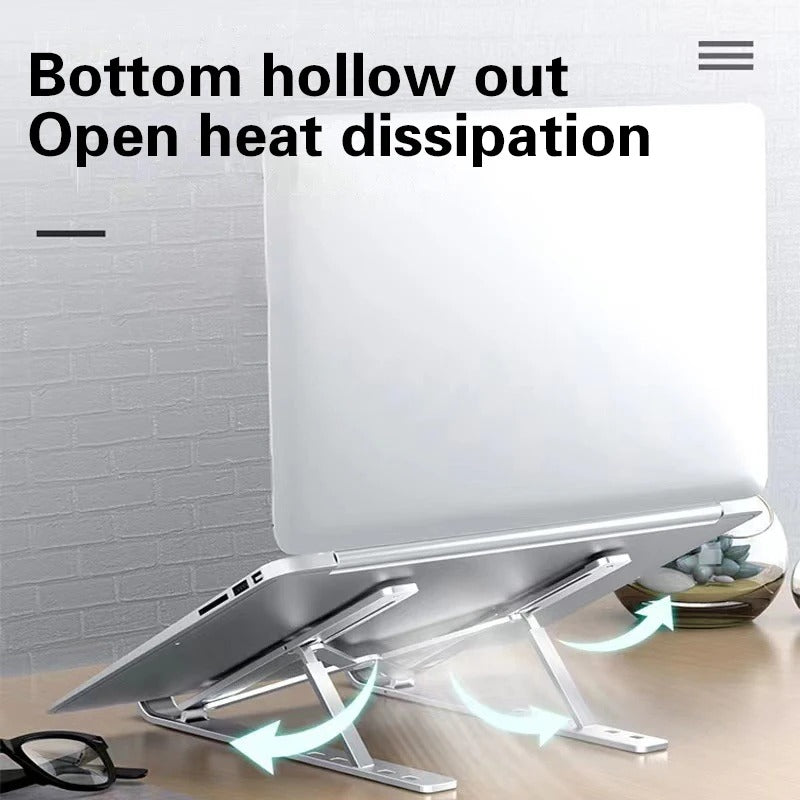 Folding Adjustable Aluminum Laptop Stand