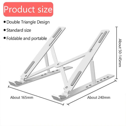 Folding Adjustable Aluminum Laptop Stand