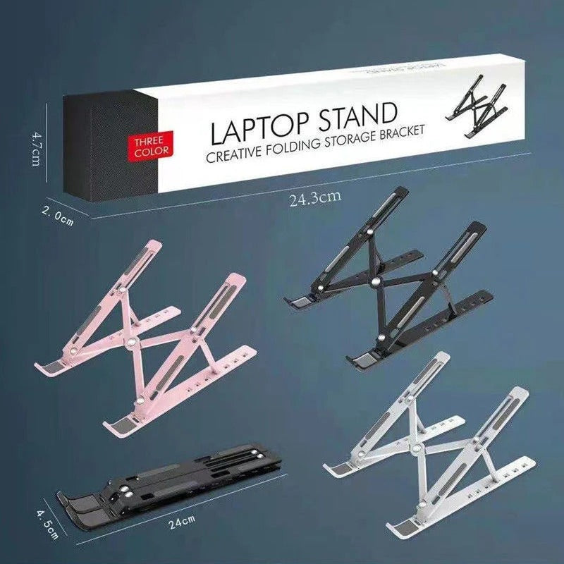 Folding Adjustable Aluminum Laptop Stand