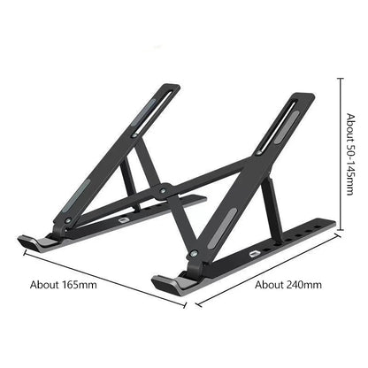 Folding Adjustable Aluminum Laptop Stand