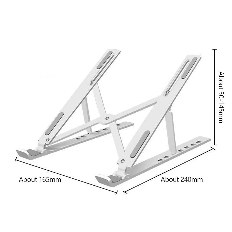 Folding Adjustable Aluminum Laptop Stand