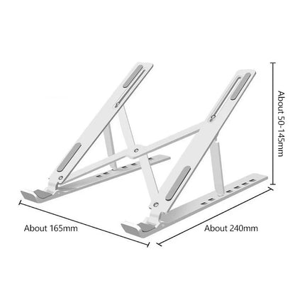 Folding Adjustable Aluminum Laptop Stand